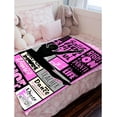 thumbnail image 5 of Yibo Dance Blanket Flannel Soft and Comfortable Anti-static Bed Sofa Blanket, 5 of 7