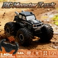 thumbnail image 5 of Ficcug Remote Control Cars,2 in 1 Land Water Monster Truck Toy,1:16 4WD off Road RC Cars for All Terrain,Gifts for Kids Boys Girls,Black, 5 of 11