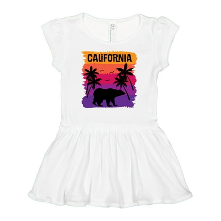 

Inktastic California Sunset Vacation Beach Gift Baby Girl Dress