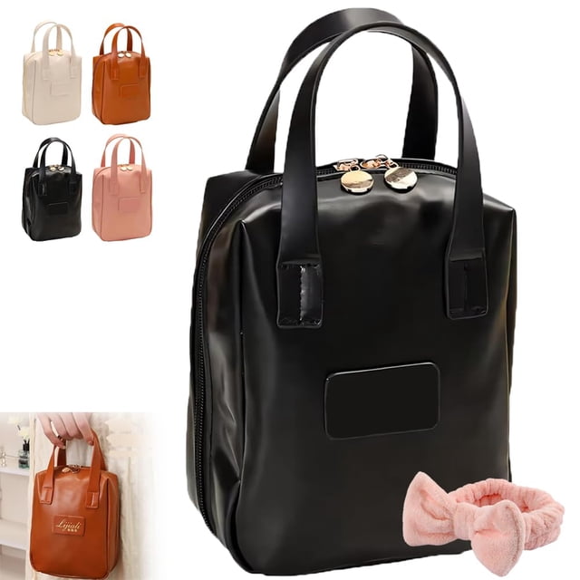 Lijiali Premium Bolsa de maquillaje, Bolsa de maquillaje Eretinputc, Bolsa de maquillaje premium, 2024 Nueva bolsa de maquillaje premium Lijiali, Bolsa de aseo multicapa Eretinputc impermeable de gran