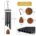 thumbnail image 5 of Blue Metal Windchime Aluminum Windbell Wind Chimes Home Decoration, 5 of 5