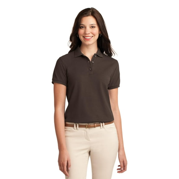 Port Authority Polo (L500) Coffee Bean, 2XL