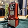 thumbnail image 4 of Telephone Model Coin Bank Red Antique Telephone Model Coin Bank Piggy Bank Saving Bank Vintage Rotate Classic Look Dial Pay Phone Model Retro Booth Home Decoration Ornament, 4 of 10