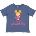 thumbnail image 3 of Inktastic Future Lacrosse Star Girl Girls Toddler T-Shirt, 3 of 5