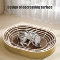 thumbnail image 6 of IMossad Round Oval Cat Scratching Board – Durable Cat Bed & Scratch Basin, Wear-Resistant, Non-Chipping, 6 of 6