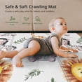 thumbnail image 5 of Baby Play Mat, 59 x 59 PlayMat Perfect for Use Baby Playpen, Foldable Soft Foam Babies Play Mat for Floor, Babies Activity Tummy Time Playmat, Kids Non Toxic Thick Mat for Babies, Toddlers, Infants, 5 of 9