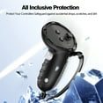 thumbnail image 4 of husxh Silicone Controller Grips with Adjustable Knuckle Straps Non-Slip Controller Grip Cover Handle Protective Cover for Meta Quest 3S/Quest 3 VR Accessories, 4 of 9