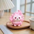 thumbnail image 4 of Nine-Tailed Fox Squishy Hand Squeeze Toy Slow Rising Fidget Stress Ball for Kids Adults Teens Anxiety Relief Decompression Office Desk Decoration Travel Portable, 4 of 4