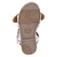 thumbnail image 3 of Wonder Nation Baby and Toddler Girls Raffia Knot Sandals, 3 of 6