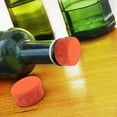 thumbnail image 4 of Soft Silicone Wine Bottle Stopper, Reusable Leak-Proof Sealing Lid for Red Wine and Beer Bottles, Set of 6 Colorful Caps, 4 of 4