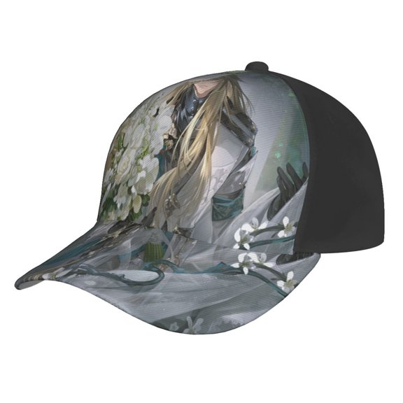 Unisex Luocha Honkai Star Rail (2) Baseball Cap Adjustable Trucker Hat for Running Sports Hiking Camping