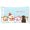 Labrador Retriever - Chocolate, variant on Carolines Treasures BB2387PW1216 Merry Christmas Carolers Chocolate Labrador Canvas Fabric Decorative Pillow, 12H x16W,