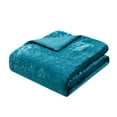 thumbnail image 5 of Mainstays Anthro 10-Piece Teal Solid Bed in a Bag, King, 5 of 6