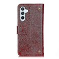 thumbnail image 3 of For Samsung Galaxy S23 FE 5G Copper Buckle Nappa Texture Leather Phone Case, 3 of 5