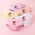 thumbnail image 5 of Esaierr Kids Toddler Baby Girls Underwear Big Girls Undies 2-13 Years Toddler Little Girls Cotton Soft Boxer Briefs Panties Cartoon(Pack of 5), 5 of 6