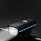 thumbnail image 4 of Faro delantero con claxon - Luz LED de bici de 250 lúmenes, recargable USB, impermeable IPX5, roja o azul, 4 of 8