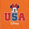 thumbnail image 3 of Disney - Americana - Minnie USA - Toddler And Youth Short Sleeve Graphic T-Shirt, 3 of 5