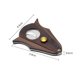 thumbnail image 2 of Cigar Cutter Lock System Wood Stainless Steel Double Cut Blade Cigar Guillotine Cutter in Gift Box, 2 of 5