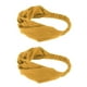 thumbnail image 3 of 2x Diadema sólida Banda Antideslizante para cabeza ancha Decoraciones o Joyas Amarillo Macarena Diadema elástica para mujer, 3 of 8