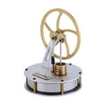 thumbnail image 4 of STEM Stirling Engine Model,Gamma-Type Low Temperature Difference & Gear Transmission Heat Engine with Piston,Metal Desktop Collectible Gift for Hobbyists, 4 of 9