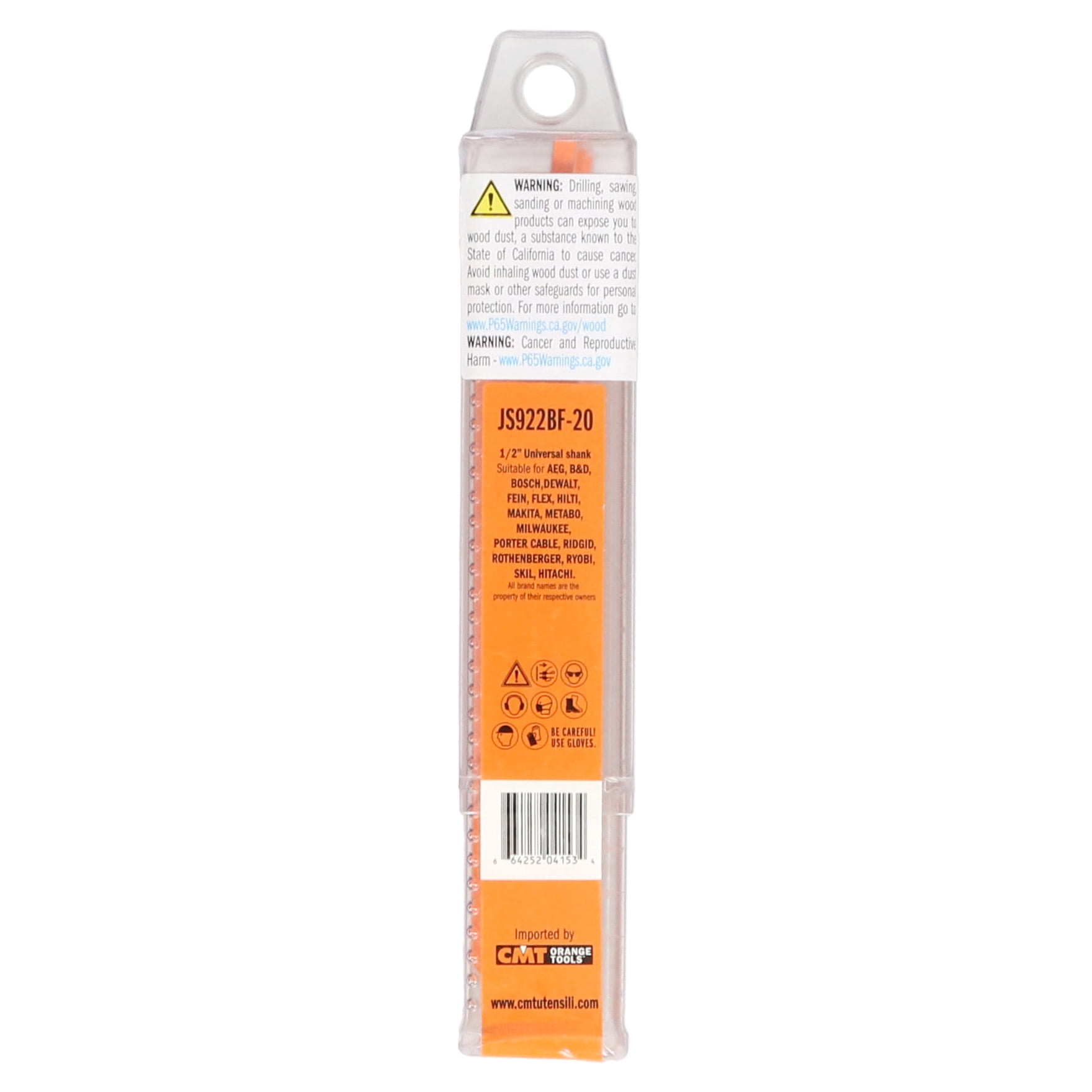 CMT JS922BF-20 (20-Pack) 14 TPI Bi-metal Saw Blades for Reciprocating Saws