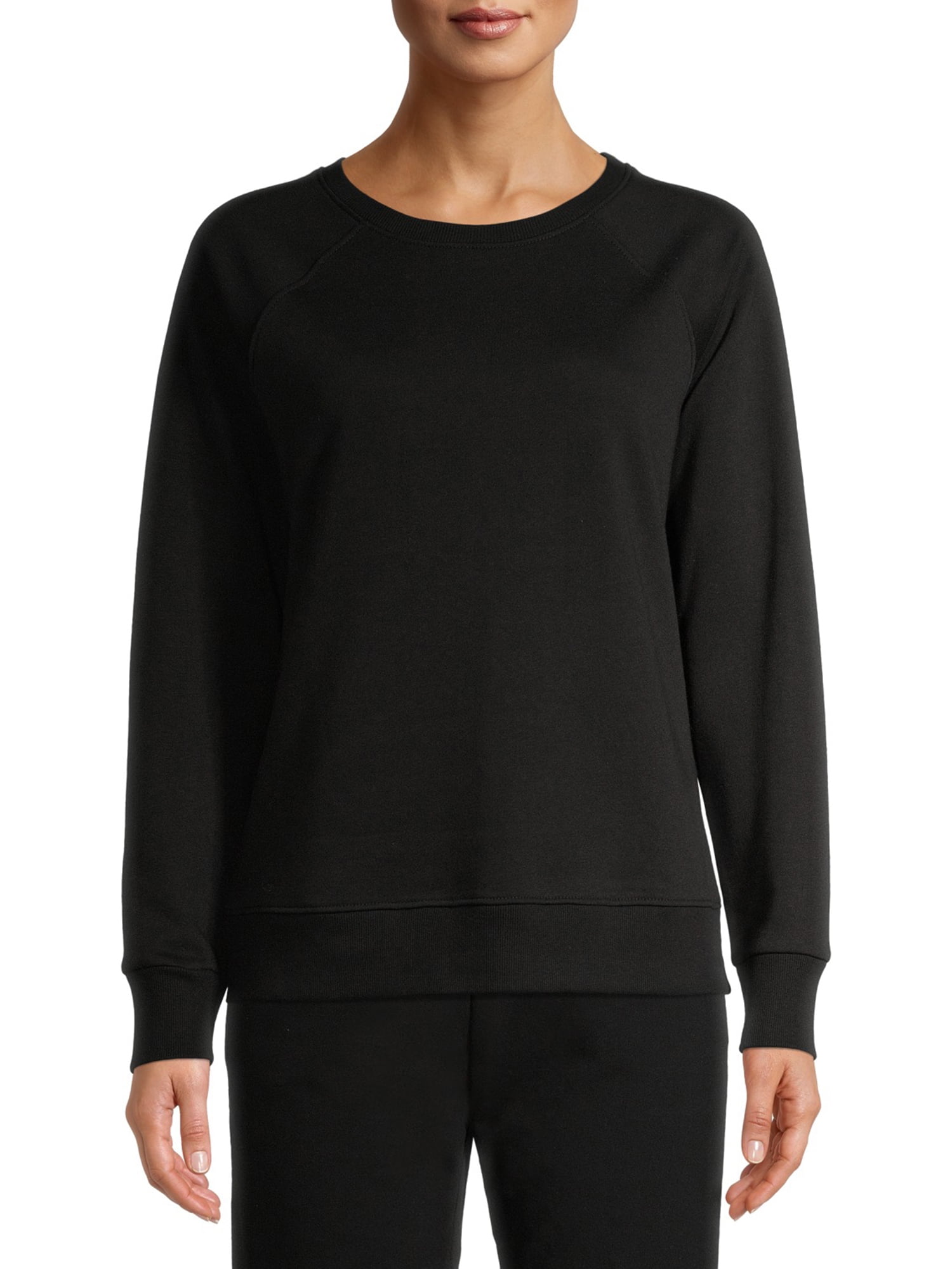 Time and tru fleece crew Clearance