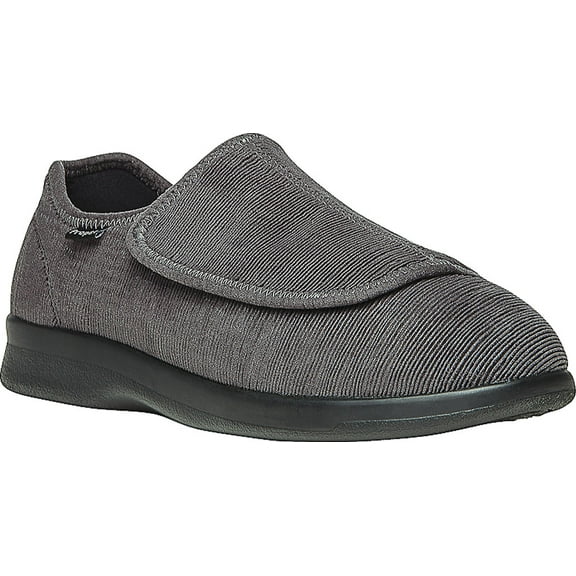 Propet Men's Cush N Foot Slip-On Shoe Slate Corduroy - M0202SLC  SLATE CORDUROY