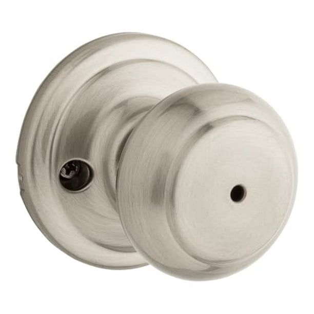 Weiser Troy Satin Nickel Door Knob Interior Door Handles Privacy