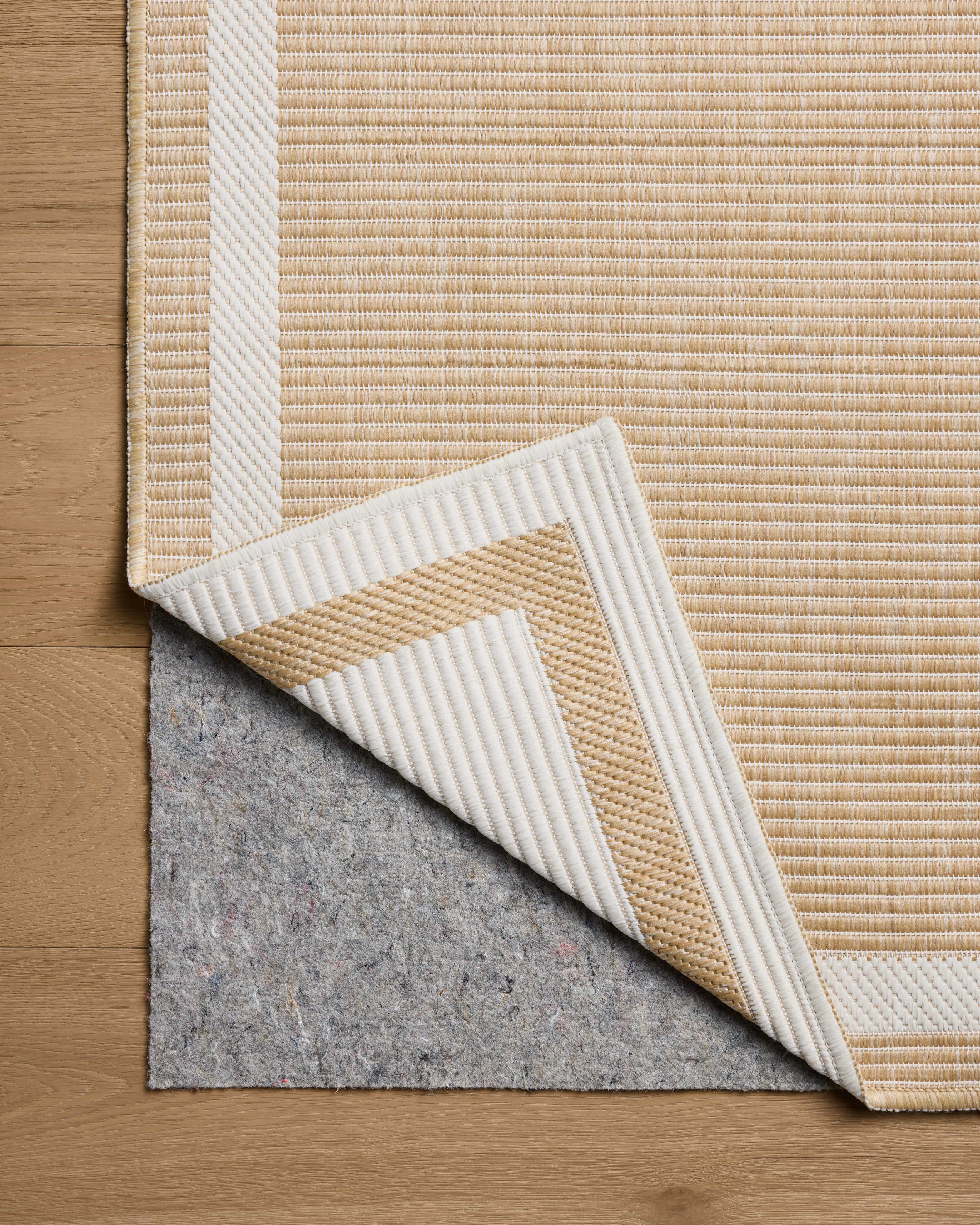 Indoor Outdoor Rug 2x4, Reversible, Loloi Easton Wheat / Ivory (2'3" x 3'9")