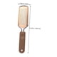 thumbnail image 3 of 2pcs Stainless Steel Foot File Callus Remover for Dead Skin Pedicure with NonSlip Handle, 3 of 5
