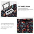 thumbnail image 5 of Lsque Paisley1 Printed Luggage Cover, Travel Luggage Protector,Scratch and Dirt Resistant, Fits 18-32 Inch Luggage - X-Large, 5 of 9