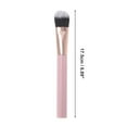 thumbnail image 2 of Unique Bargains 1 Pc Durable Tongue-shaped Foundation Brush Pink Nylon Hair Aluminum Tube Plastic Handle, 2 of 5