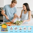 thumbnail image 5 of AGCAN Food Scale with Stainless Steel Platform, 22lb High Capacity Cooking Scale, Digital Kitchen Scales with Grams and Ounces, LCD Display, 4 Units with Tare Function, 5 of 8