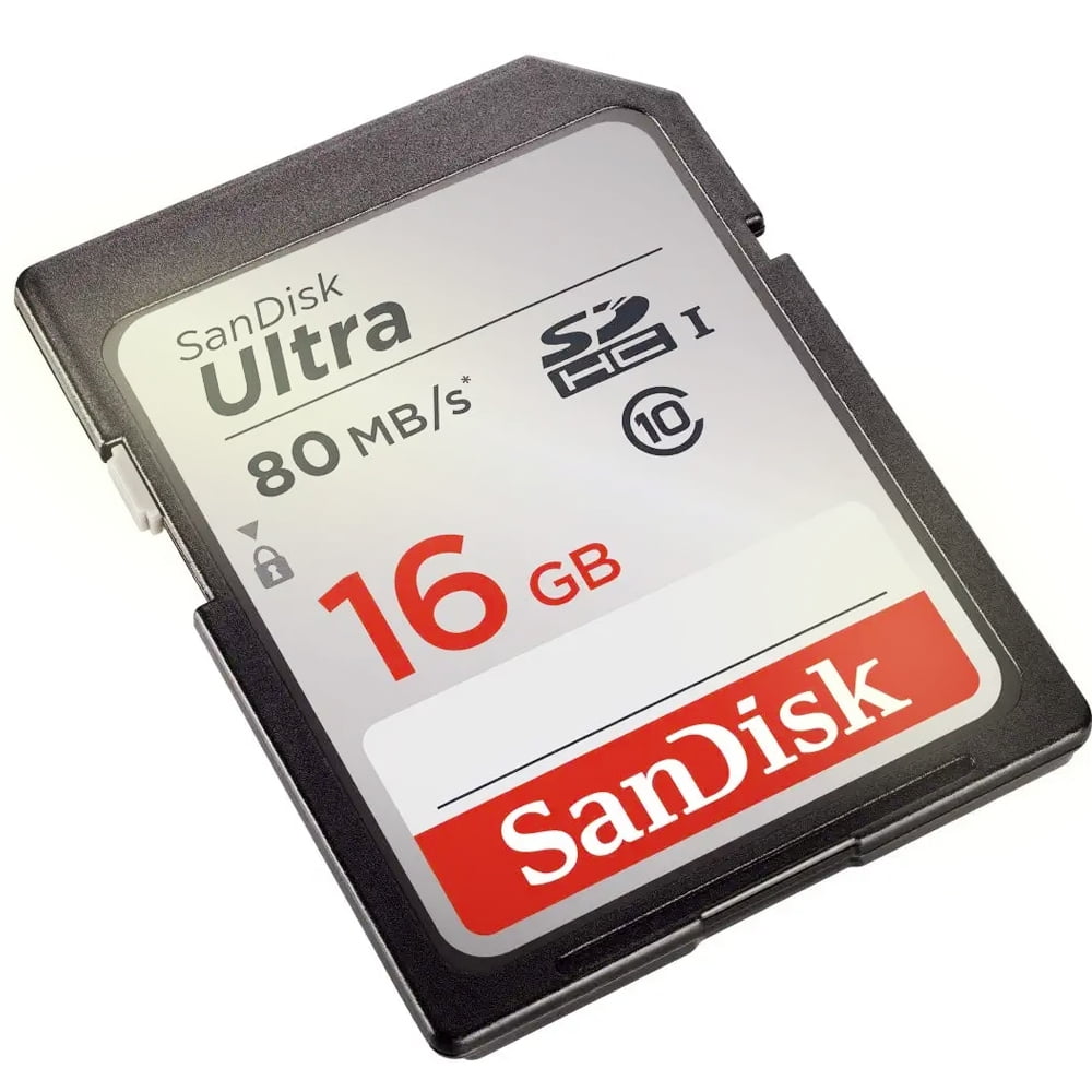 16GB Sandisk Ultra SD/MicroSD Memory Card Class 10 A1 - Adapter Included -  OSA Electronics
