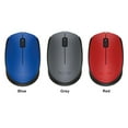 thumbnail image 2 of Logitech M170 Wireless Mouse - Optical - Red, 2 of 9