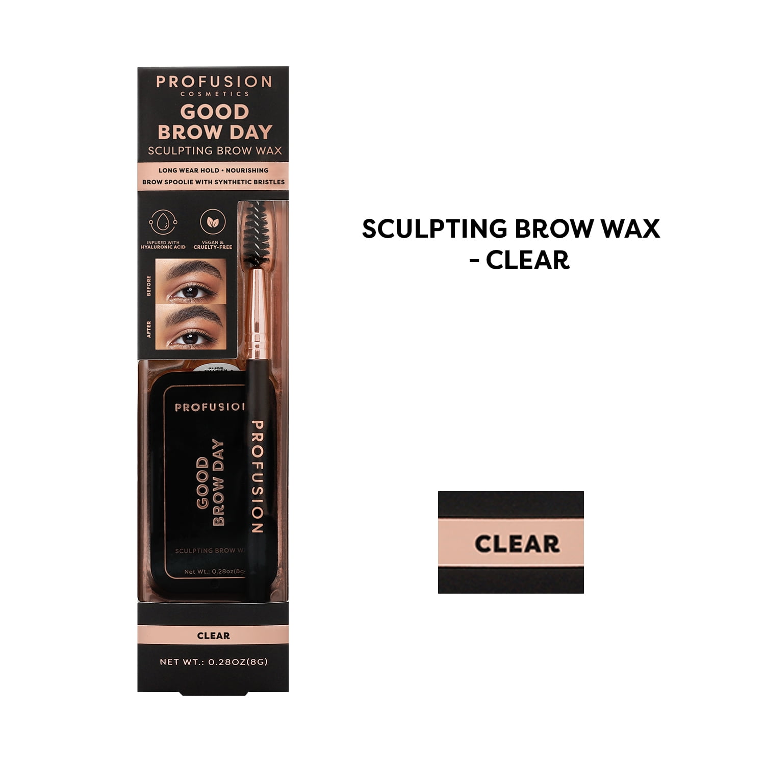 Profusion Cosmetics Good Brow Day - Sculpting Eye Brow Wax