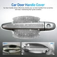 thumbnail image 3 of IDEANATEGRATE 10Pcs Rhinestone Car Stickers for Women Car Door Handle Scratch Protector Stylish Exterior Enhancement, 3 of 7