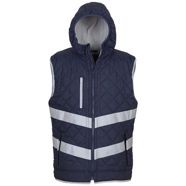 Yoko - Chaleco Kensington Alta Visibilidad para Mujer (Marino) Yoko UTPC4758_navy