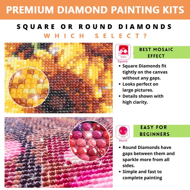 Cuadros Decorativos Kit de pintura de diamante 5D DIY Taladro cuadrado completo Imagen de silueta de dibujos animados (FF706) Ndcxsfigh Nuevos Originales