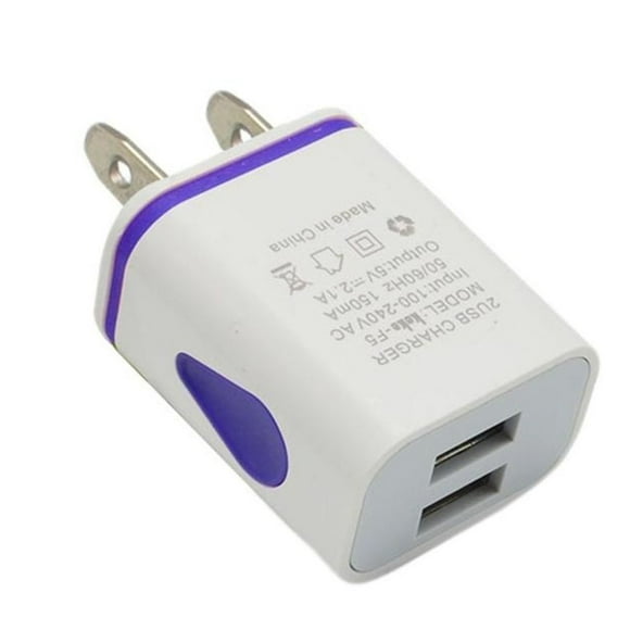 bravehear 2A Quick Charging Dual USB Ports LED Dual USB charging plug Poratble Universal Phone Home Office Charger US Plug