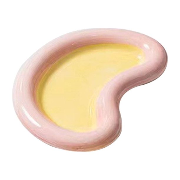 Cuenco de comida para gatos de cerámica, plato de comida para gatos poco profundo para gatos de interior, cuenco de agua para gatos MFZFUKR S