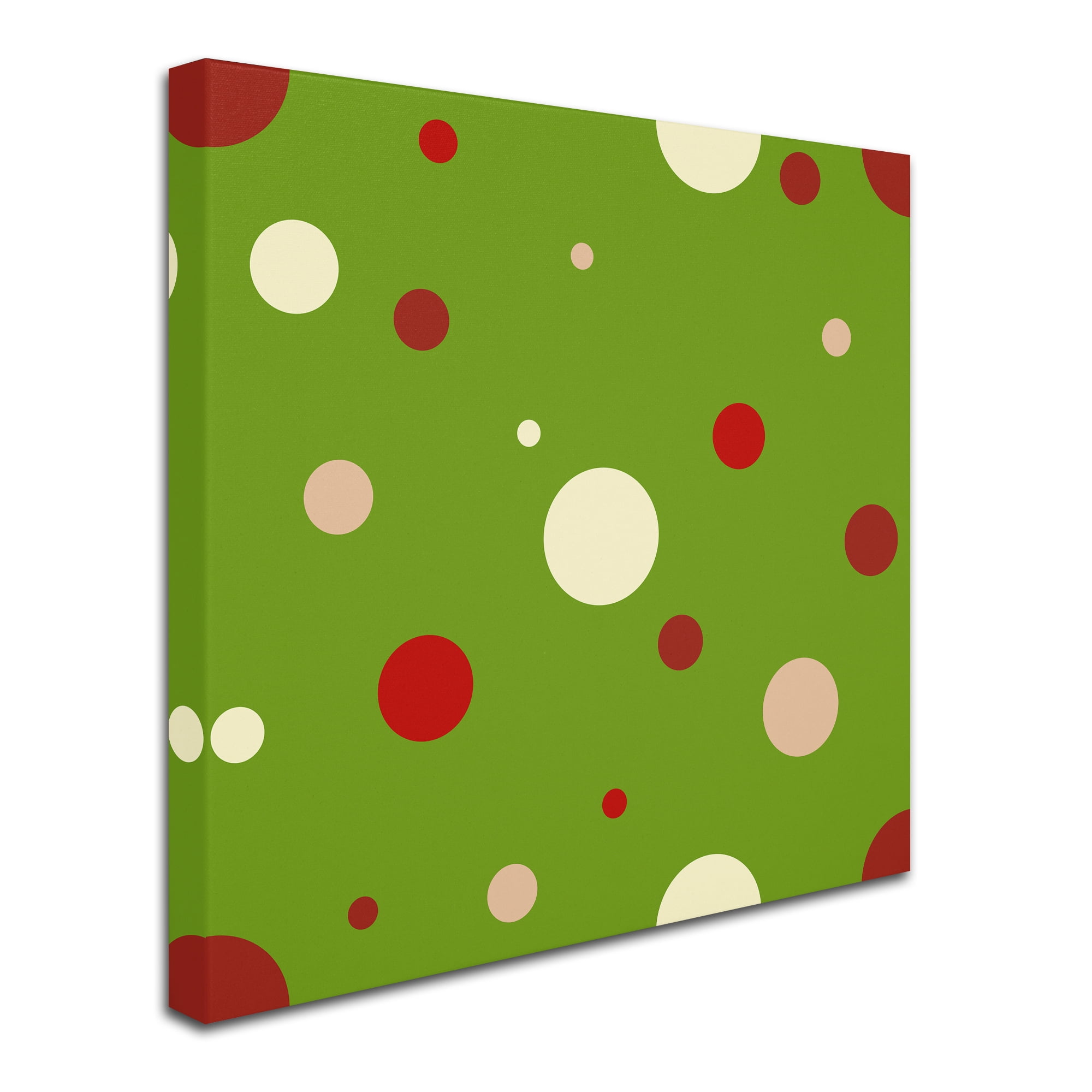 Trademark Fine Art 'Beautiful Christmas III' Canvas Art by Tina Lavoie
