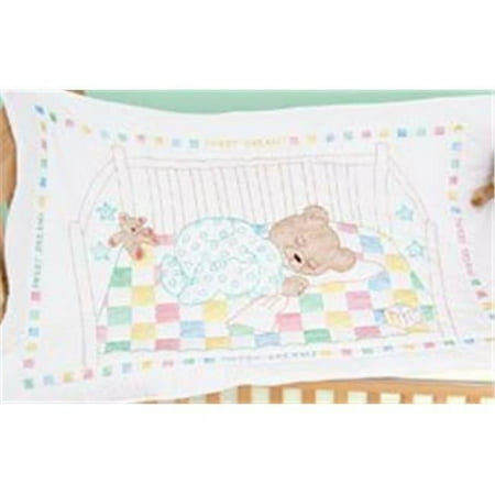 UPC: 0013155904529 | Jack Dempsey Snuggly Teddy Crib Quilt Top