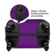 thumbnail image 2 of Balery Purple Funda de equipaje, fundas para maletas, elástica, lavable, protector de maletas, compatible con maletas de 18 a 32 pulgadas-Medium, 2 of 7