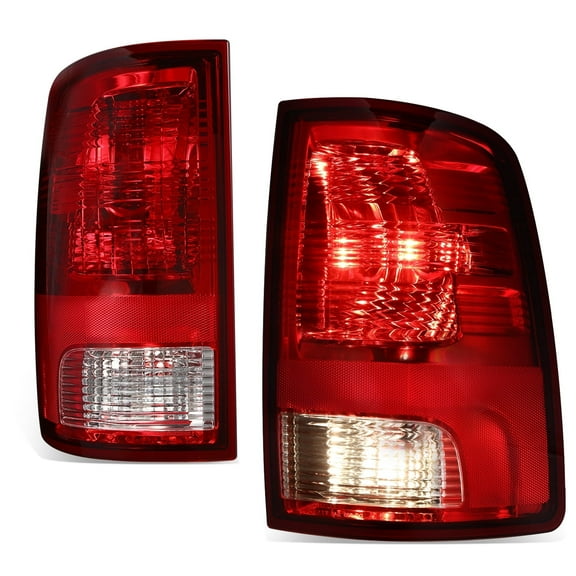 DNA Motoring For 04-24 Dodge Ram 1500 2500 3500 OE Style Tail Light Rear Brake Lamps Pair