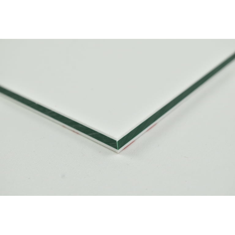 BuyPlastic King ColorCore Plastic Sheet 1/4 x 24 x 36 Black-Red-Black Color Core, HDPE Board, High Density Polyethylene Panel