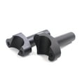 thumbnail image 3 of Black 3.5" Straight Handlebar Risers Clamp for Harley Dyna Street Bob Softail Sportster Super Glide Low Rider, 3 of 5