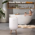 thumbnail image 2 of Calentador de toallas GAMOHOME Luxury Heated Bucket con Bluetooth, 2 of 9