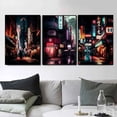 thumbnail image 4 of Póster de paisaje urbano de Tokio de Japón, neón pop, impresiones estéticas, paisajes naturales, cómics de anime, arte de pared, impresión en lienzo, decoración del hogar, 4 of 5