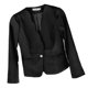 thumbnail image 4 of Mujer Chaqueta Infomal Casual Chaqueta de Manga Larga para Oficina de Oficina Elegante Negro, 4 of 9